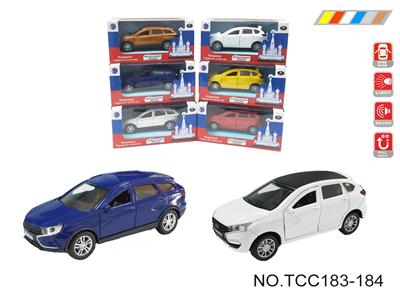 俄罗斯合金越野轿车
（两款各3色混装） - OBL10257898