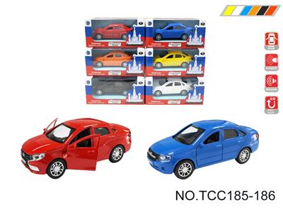 俄罗斯合金轿车
（两款各3色混装） - OBL10257902