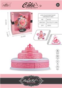 展示装蛋糕彩妆化妆盒（2层） - OBL10262294