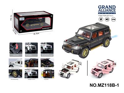1:24奔驰G63仿真合金玩具车 - OBL10262765