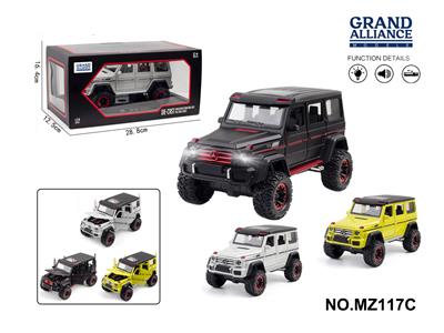1:24奔驰大轮G500仿真合金玩具车 - OBL10262767