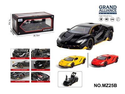 1：24兰博跑车仿真合金玩具车 - OBL10262768