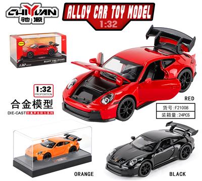 1:32保时捷911 
黑+红+橙 - OBL10262807