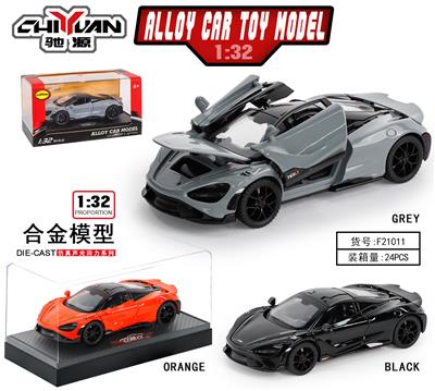1:32迈凯伦 765LT
黑+灰+橙 - OBL10262812