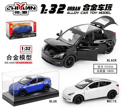 1:32特斯拉Model Y
黑+白+蓝 - OBL10262820