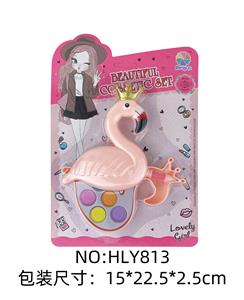 女孩饰品化妆系列火烈鸟玩具彩妆 - OBL10263660
