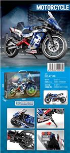 DIY拼装积木 新款摩托车 - OBL10264150