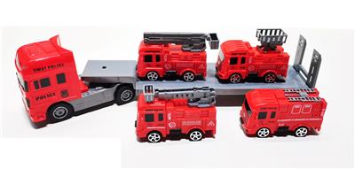 惯性警车拖头
带拖2只消防车 - OBL10264753