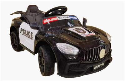 儿童电动警车带遥控 童车 - OBL10265093