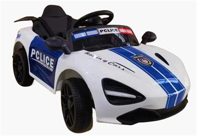 儿童电动警车带遥控 童车 - OBL10265094