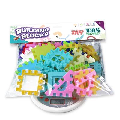 益智DIY百变拼装中颗粒传统乐高式别墅积木汽车套装（中袋装约45～50个配件）（升级别墅造型+含说明书）） - OBL10265381