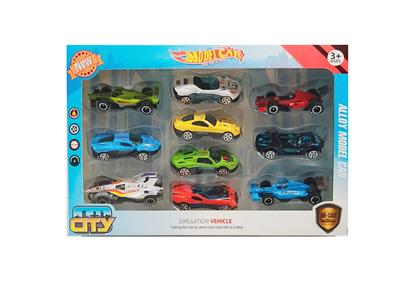合金1:64滑行跑车配F1 10只套装
 - OBL10266467