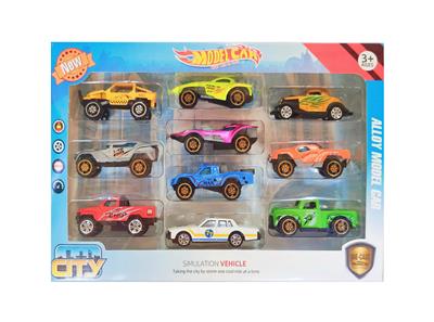 1:64合金滑行皮卡车10只套装
 - OBL10266487
