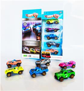 1:64合金滑行皮卡车5只套装  6款车型混装（仿风火轮) - OBL10266506