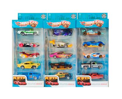 1:64合金滑行老爷车5只套装（仿风火轮)  3款混装 - OBL10266517