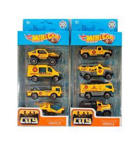 1:64合金滑行警察车/飞机 4只套装  2款混装 - OBL10266530