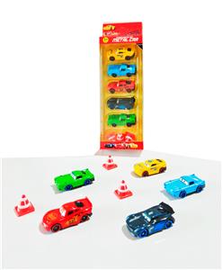 1:64合金滑行汽车总动员车5只套装 - OBL10266534