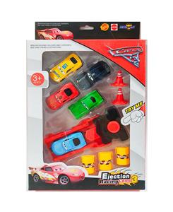 合金滑行1:64汽车总动员弹射车5只套装 - OBL10266536