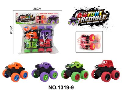 4只越野车惯性特技360度直立旋转 - OBL10268312