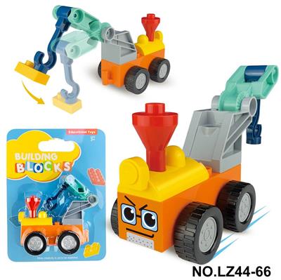 ABS料惯性吊车大颗粒积木乐高兼容6PCS - OBL10268488