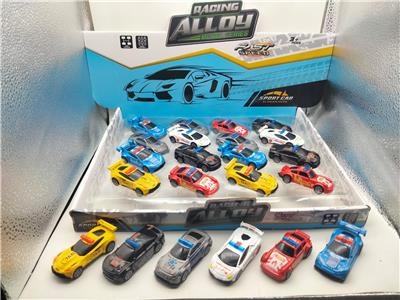 回力合金6款警车1：64 - OBL10268587