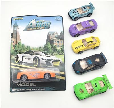 回力合金6款警车1：64 - OBL10268595