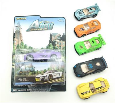 回力合金6款警车1：64带盒子 - OBL10268596