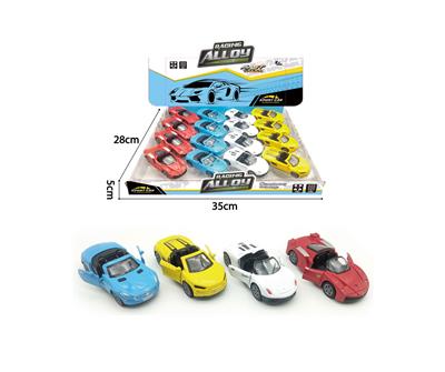 双开门回力合金车4款1：43 - OBL10268604