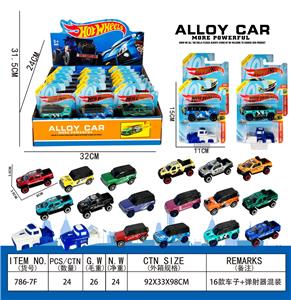 越野车+弹射器吸板展示盒18PCS - OBL10273454
