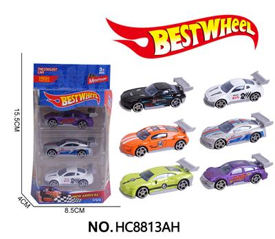 1:64合金车（赛车）3只装 - OBL10273888