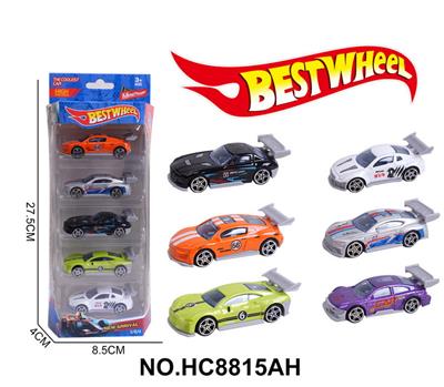 1:64合金车（赛车）5只装 - OBL10273895