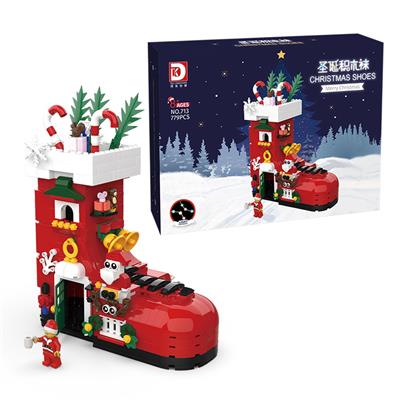 圣诞礼物袜 积木CPC - OBL10274429