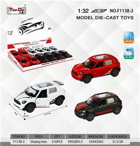 1:32仿真回力合金车两开门MINIJCW（12只)单只价格(GCC) - OBL10276655