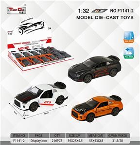 1:32仿真回力合金车两开门日产GTR（12只)单只价格 - OBL10276667