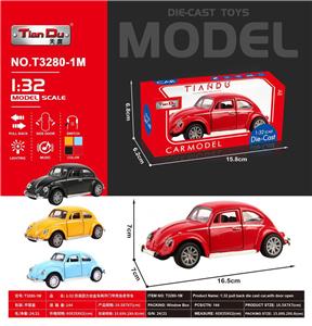 1:24仿真回力合金车甲壳虫老爷车 - OBL10277059