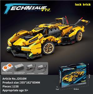 1:14黄色V12[英文盒+锂电遥控]1158PCS - OBL10277668