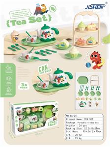 恐龙主题茶具蛋糕架套装 - OBL10278247