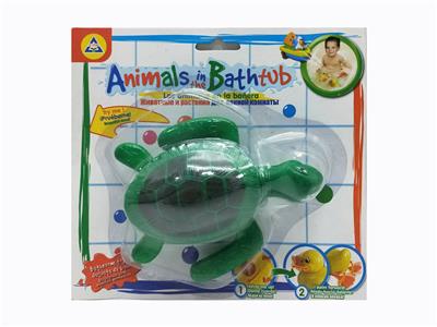 summer bath夏季沐浴玩具上链游水乌龟 - OBL10278380