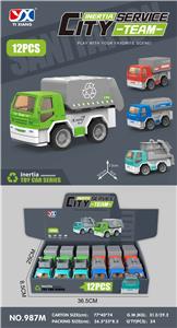 惯性环卫车,12PCS/盒(GCC) - OBL10282255