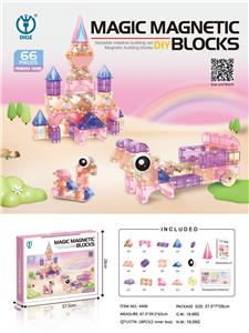 66PCS益智磁力积木块（公主主题） - OBL10282420