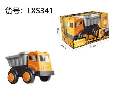 沙滩玩具滑行卡通工程车（开窗盒） - OBL10282810
