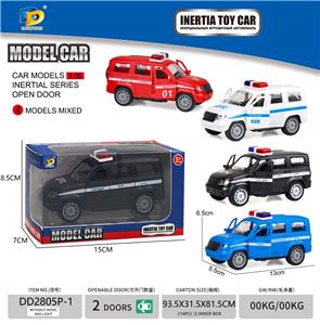 惯性奔驰大G警车 - OBL10285273