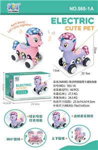 电动特技摇摆卡通独角兽 - OBL10286471