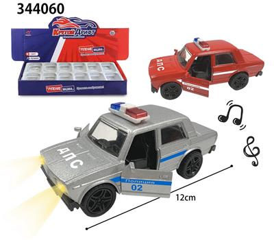 1：32合金车模 回力车拉达-警车(灯光音乐) - OBL10289429
