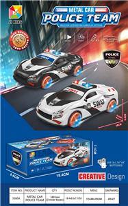 电动万向合金警车 - OBL10291050