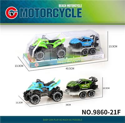 大号惯性沙滩摩托拖惯性跑车 - OBL10291517