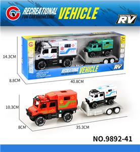 大号惯性双排乌尼莫克救护车拖小号惯性双排乌尼莫克救护车 - OBL10291552