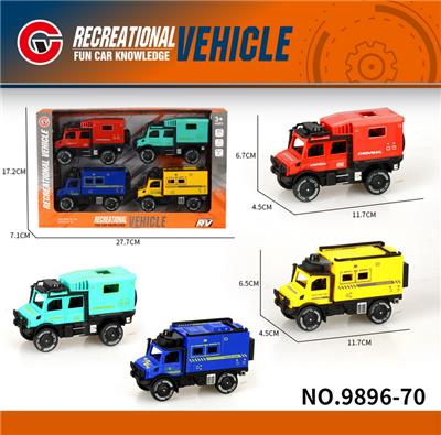 小号惯性单排房车4只装 - OBL10291575