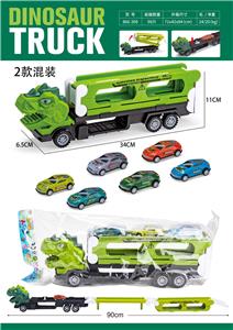折叠滑行弹射恐龙车
(配3只滑行合金车）
2色混装 - OBL10291935