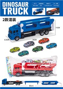折叠滑行弹射恐龙车
(配3只滑行合金车）
2色混装 - OBL10291936